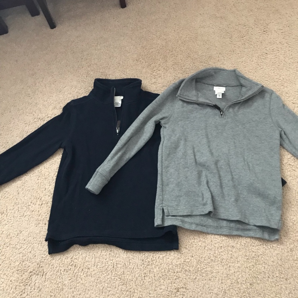 Crewcuts Boys 1/4 Zip Sweaters